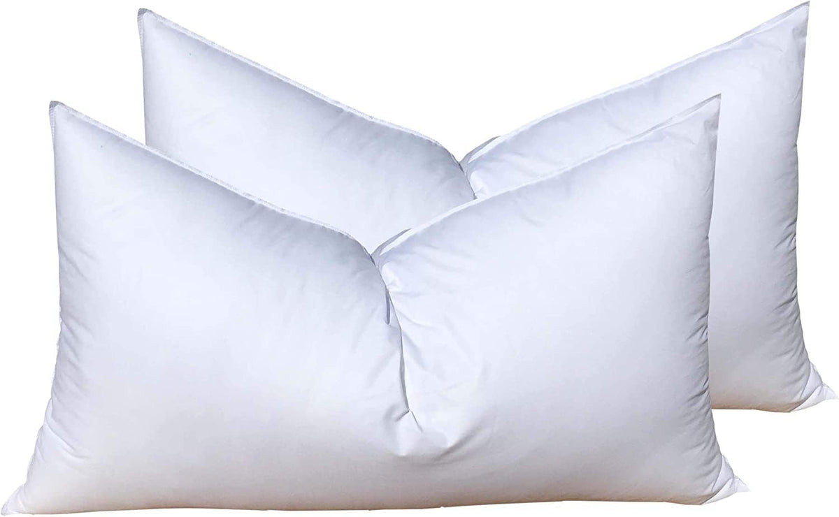 Pillowflex Premium Polyester Pillow Insert - 12x20 Soft Decorative Pillow