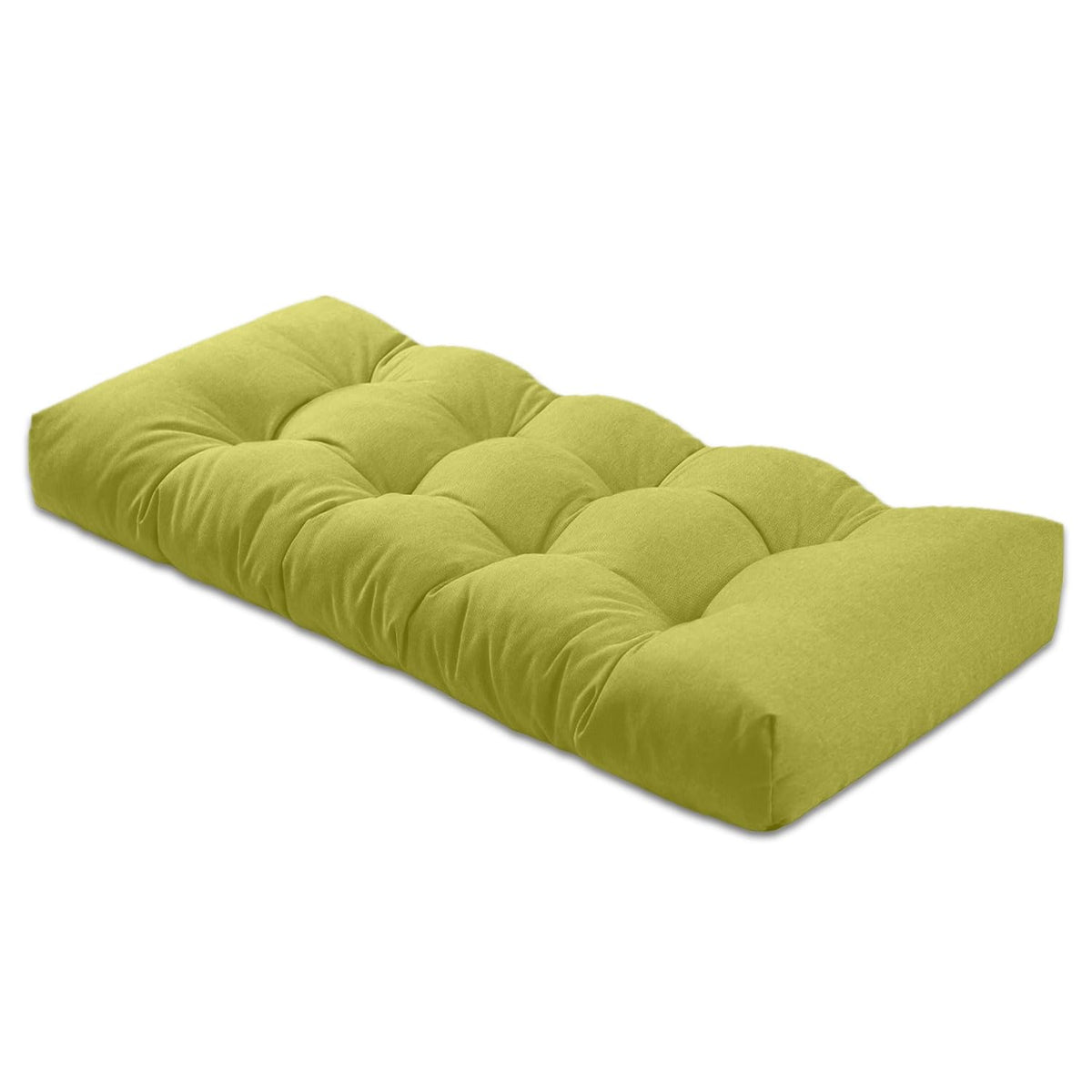 Bench Cushion 30 inches,Indoor/Outdoor Non-Slip Tufted Cushions, Premium Waterproof Linen, Soft Piano Sofa Cushions, Entryway Storage, Bay Window, High-Density Memory Foam(Light Pink-30x14x4in)