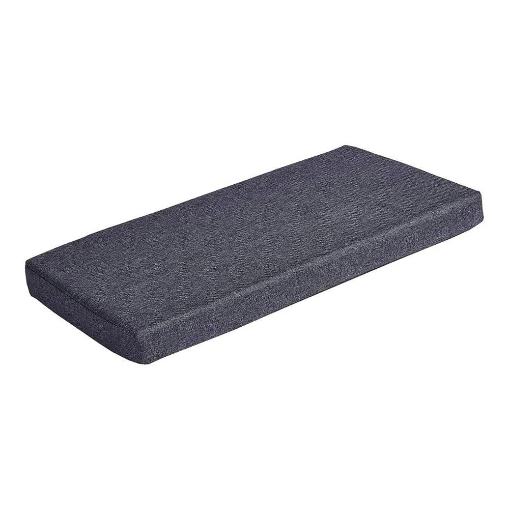 SAMTY Bench Seat Memory Foam Chair Pads Non-Slip Rubber Back Indoor Swing/Settee Cushion 36 x 18 inch