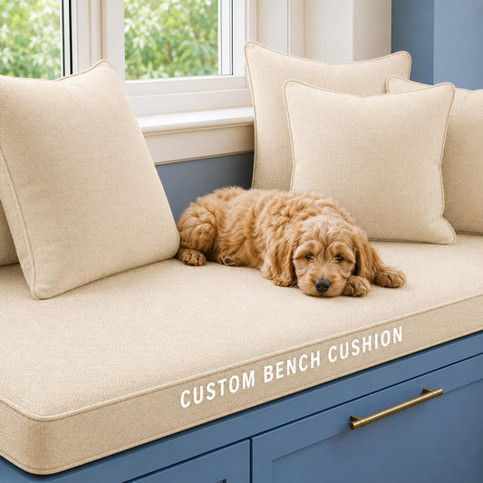 Bench Cushions for Indoor Furniture, Custom Window Seat Cushion