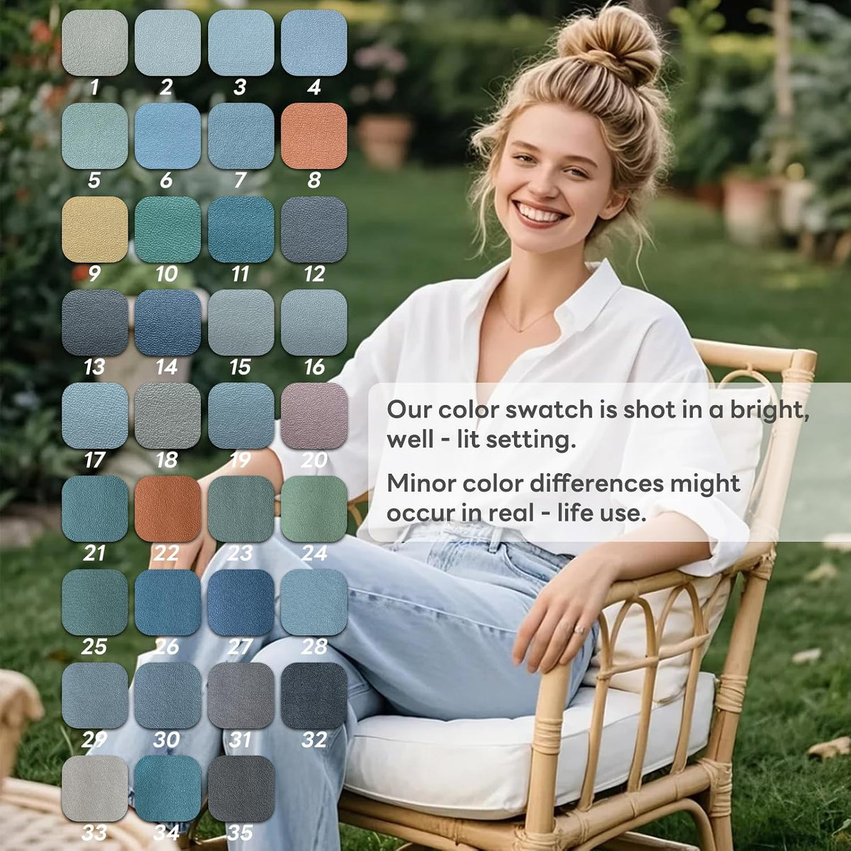 MOZIMO Bay Window Cushion 35.43x7.87in 50D high-Resilience Foam, Waterproof and Scratch-Proof. Suitable for Indoor Furniture, Entryways, Reading Corners, Kitchens, and Dining Rooms. -Khaki.