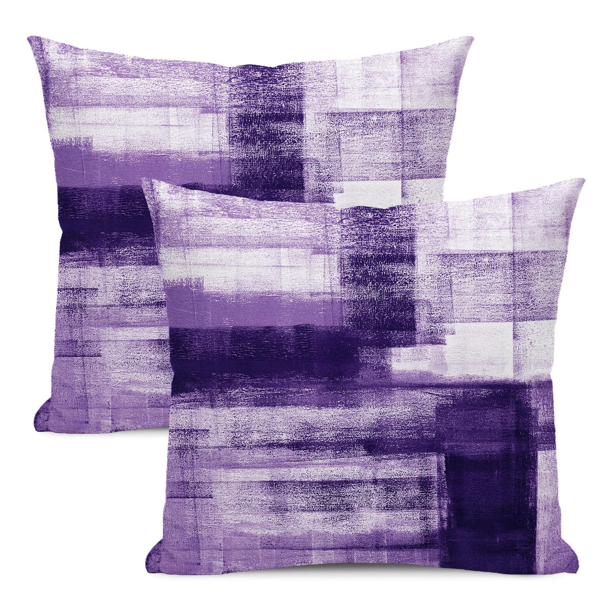 AEIOAE Black Grey White Pillow Covers 20x20 Inch Set of 2,Abstract Art Throw Pillows Case,Modern Geometry Outdoor Decorative Square Linen Farmhouse Decor Cushion Covers for Home Sofa Bed Couch