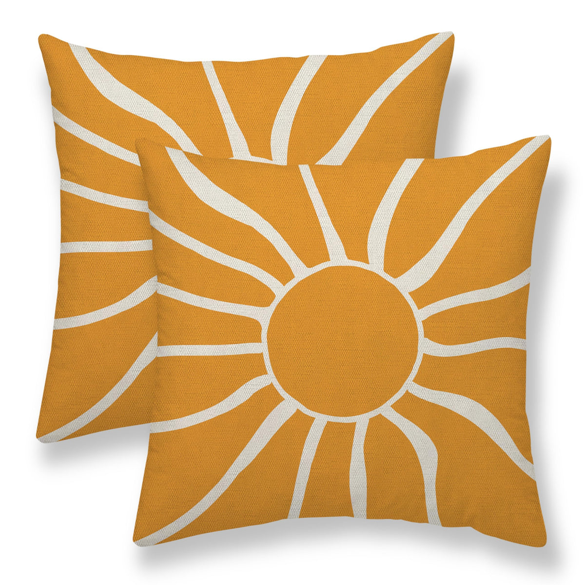 Summer Palm Leaf Pillow Covers 20x20 Set of 2, Coral Tropical Leaf Decorative Outdoor Throw Pillow Covers Green Blue Botanical Farmhouse Cushion Case Linen Square Decor for Couch Sofa